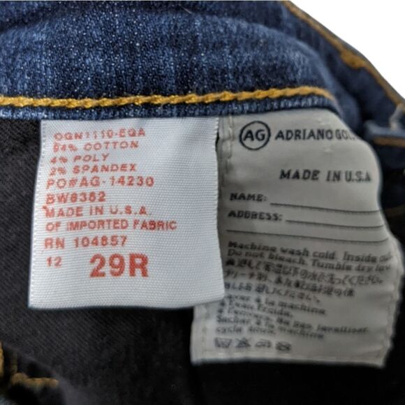 ADRIANO GOLDSCHMIED The Stilt Cigarette Skinny Jeans 29 - Picture 8 of 10